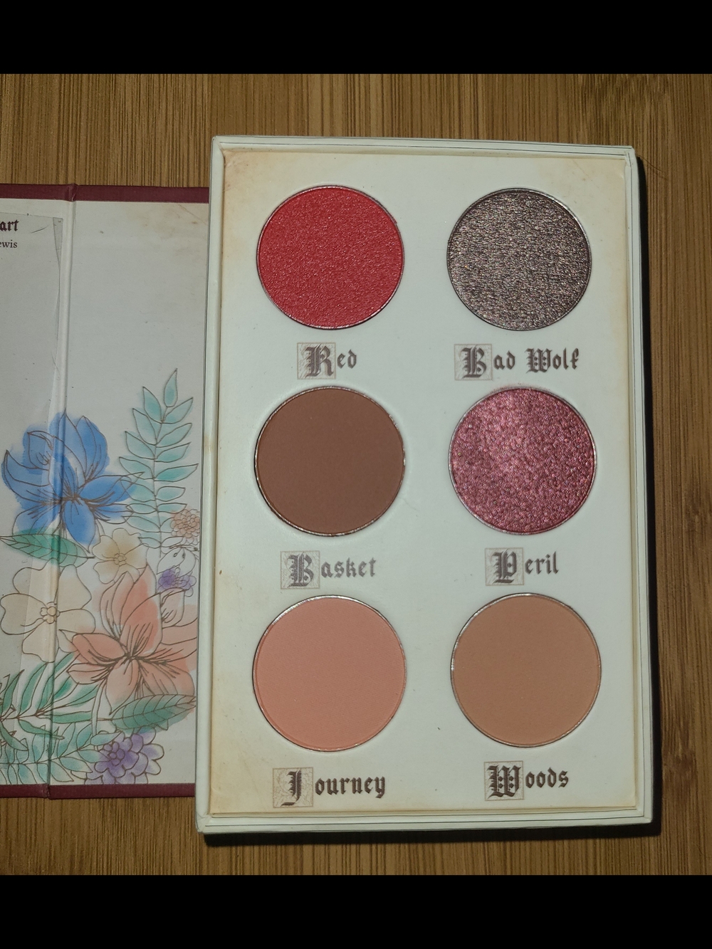 Storybook Cosmetics Fairy Tales Story Books Little Red Riding Hood Eyeshadow NEW